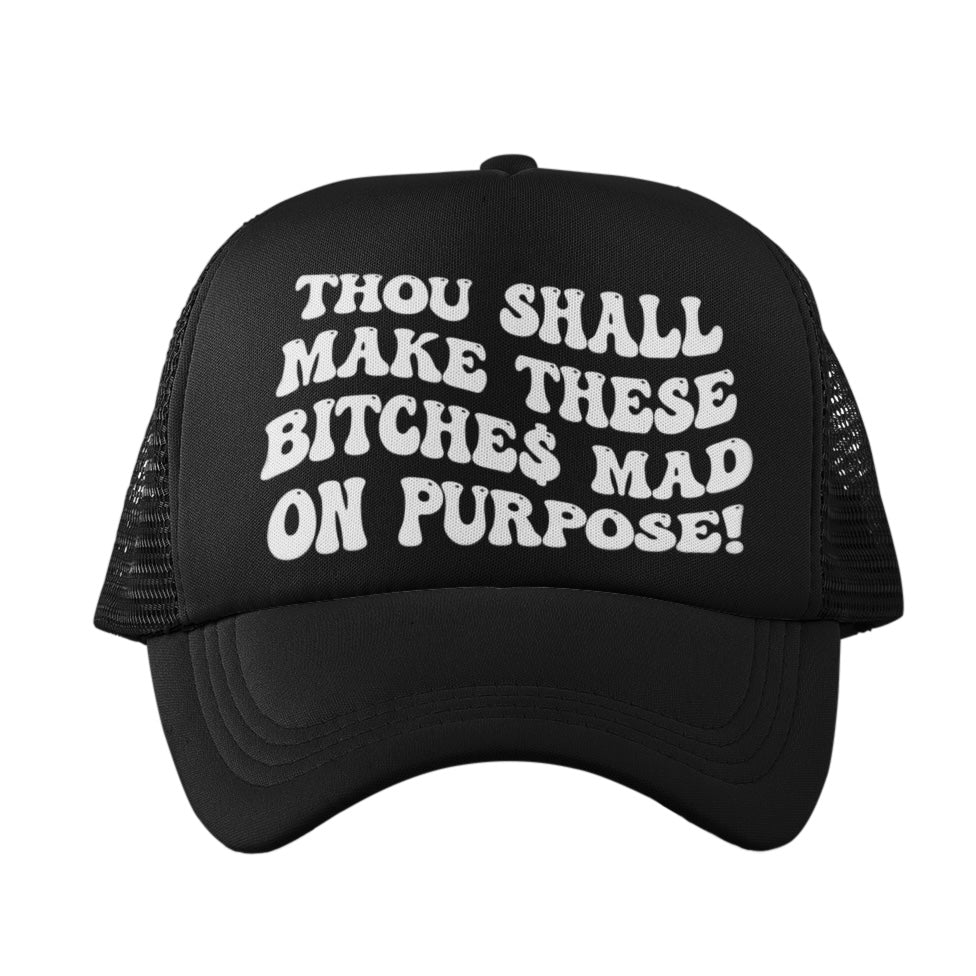Thou Shall Trucker Hat